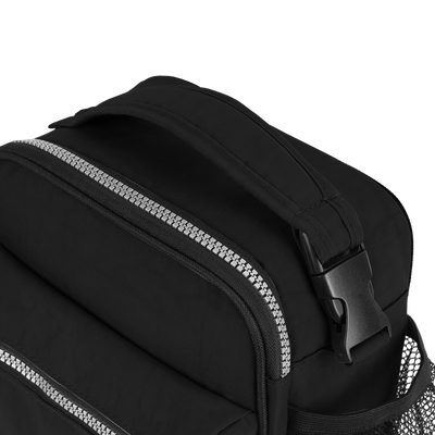 SACHI INSULATED 'EXPLORER' LUNCH BAG - BLACK