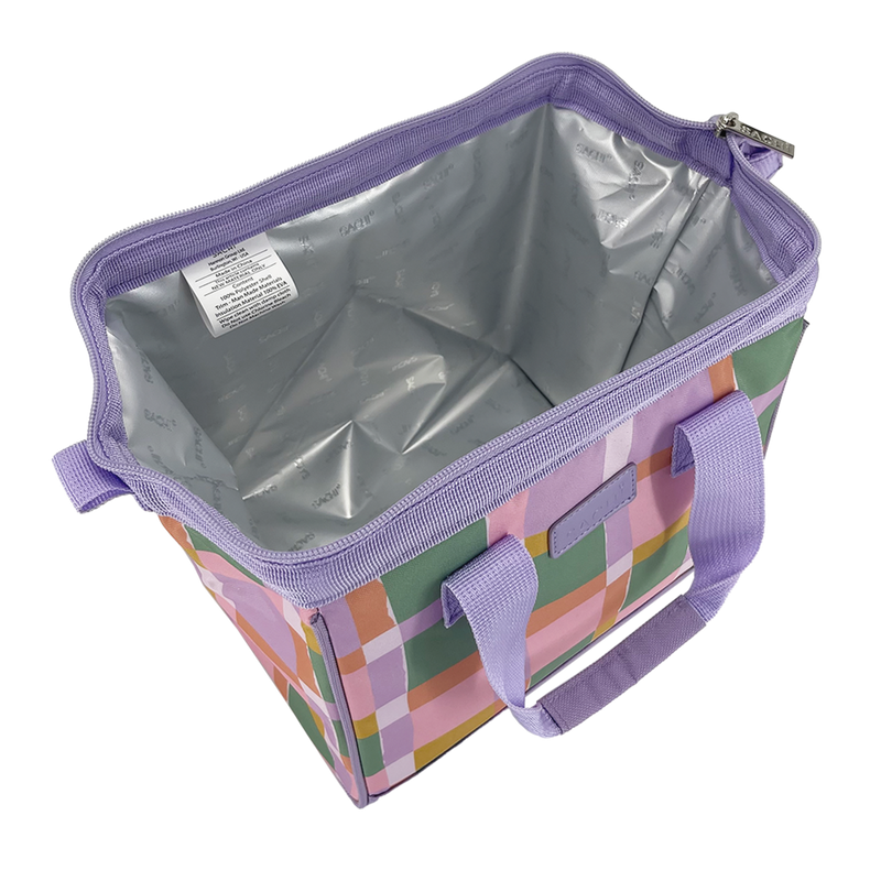 Sachi Insulated Lunch Bag - PASTEL CHECKS