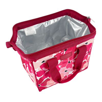 Sachi Insulated Lunch Bag - RED POPPIES