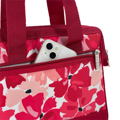 Sachi Insulated Lunch Bag - RED POPPIES