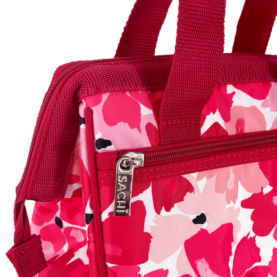 Sachi Insulated Lunch Bag - RED POPPIES