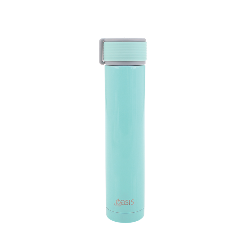 OASIS "Skinny Mini" Pastel S/S Double Wall Insulated Drink Bottle 250ml