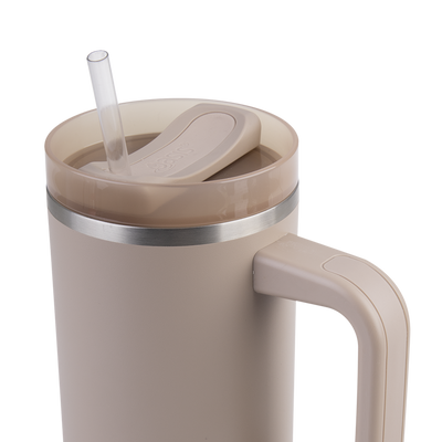 Oasis Commuter Travel Tumbler S/S Double Wall Insulated 1.2L - LATTE