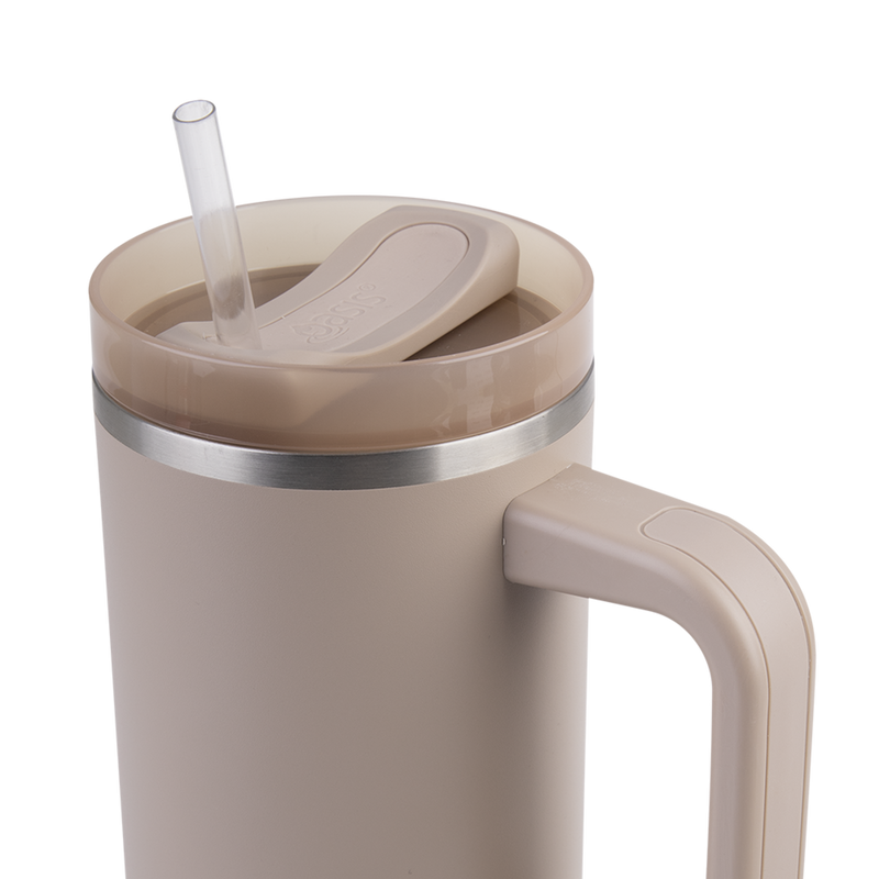 Oasis Commuter Travel Tumbler S/S Double Wall Insulated 1.2L - LATTE