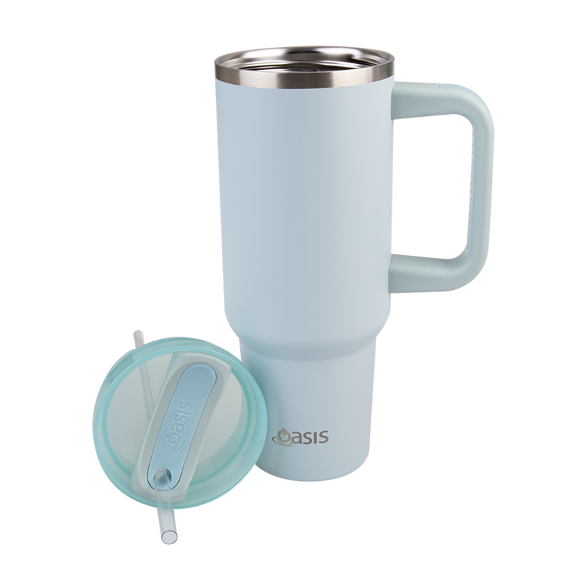 Oasis Commuter Travel Tumbler S/S Double Wall Insulated 1.2L - SEA MIST