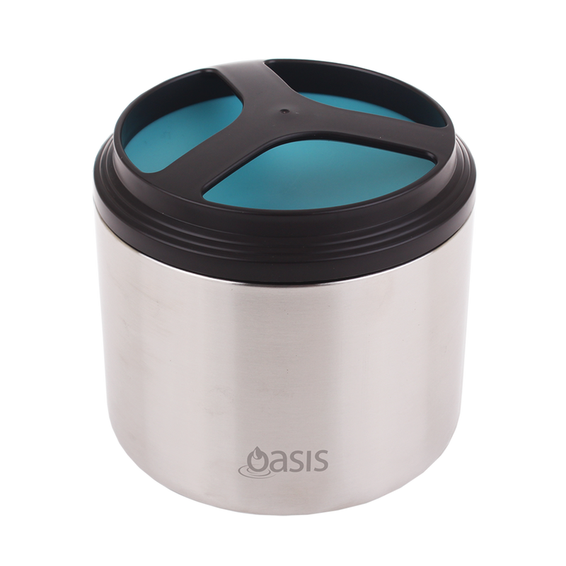 Oasis - Vacuum Insulated Food Container 1L Turquoise
