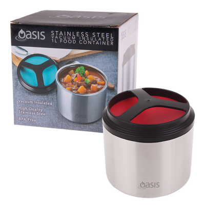 Oasis - Vacuum Insulated Food Container 1L Turquoise