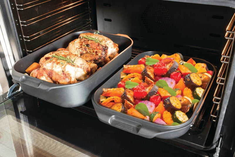 Pyrolux Ignite 3 Piece Double Roaster  & Grill Set