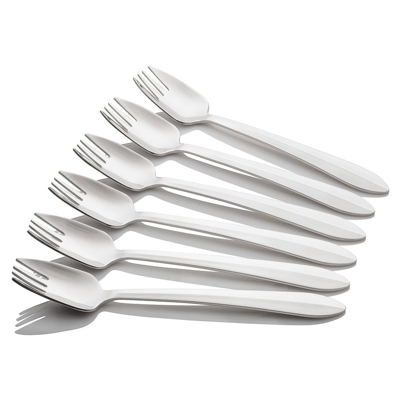 Wilkie Brothers - 6 Piece Buffet Fork Set - Mirror Finish