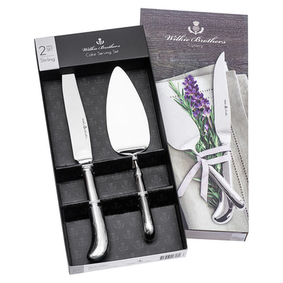 Wilkie Brothers - Stirling 2 Piece Cake Serving Set