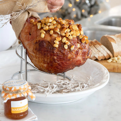 Appetito chrome Ham Stand