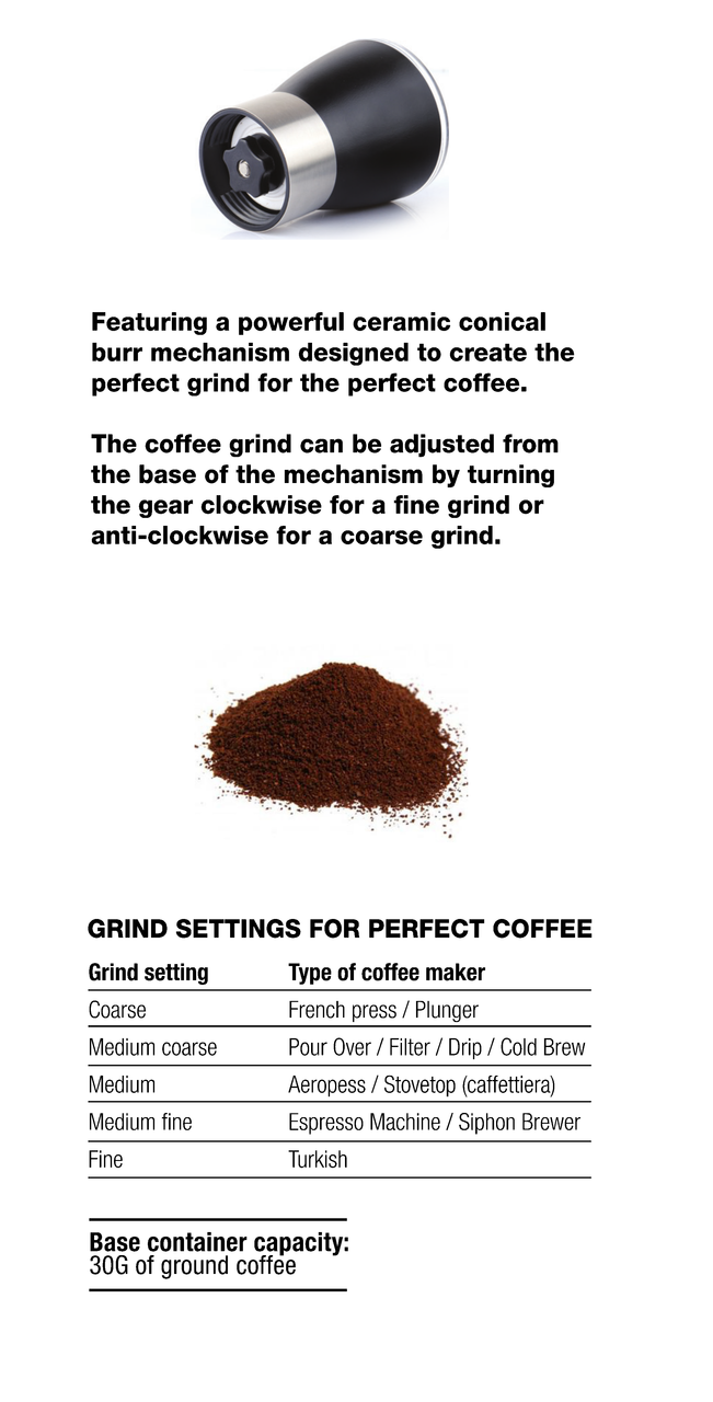 Coffee Culture - Hand Burr Coffee Grinder