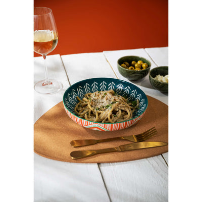 Mikasa Coupe Pasta Dinner Bowl 21cm Mixed Folk