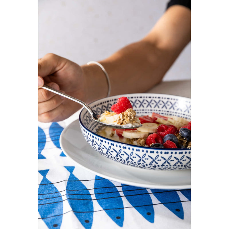 Mikasa Coupe Pasta Dinner Bowl 21cm Mediterranean