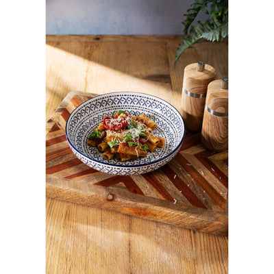 Mikasa Coupe Pasta Dinner Bowl 21cm Mediterranean