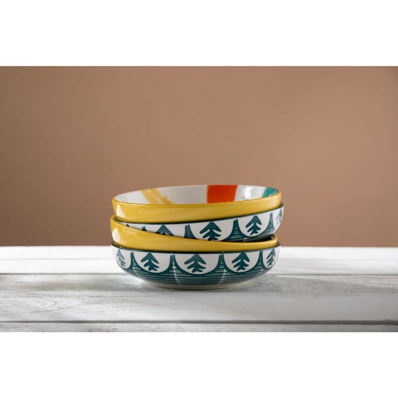 Mikasa Coupe Pasta Dinner Bowl 21cm Abstract
