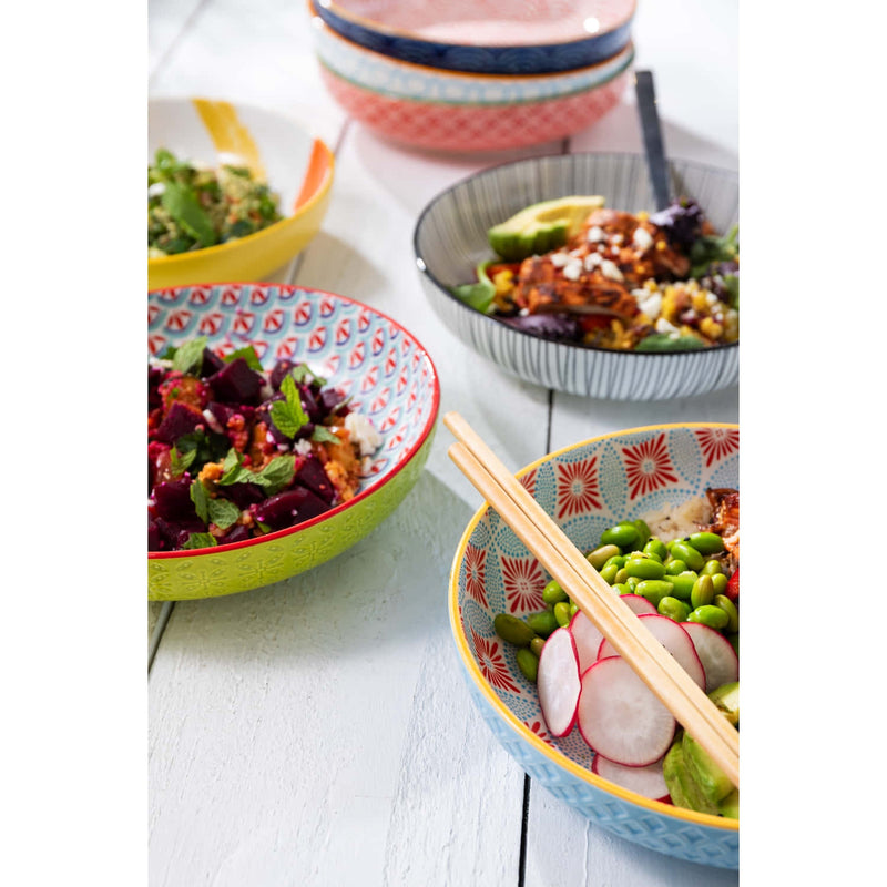 Mikasa Coupe Pasta Dinner Bowl 21cm Abstract
