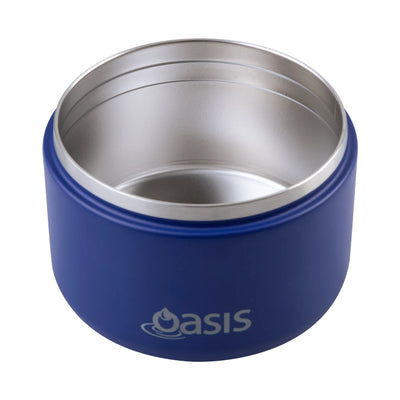 Oasis S/S Double Wall Insulated Food Flask 300ml "PEACOCK BLUE"