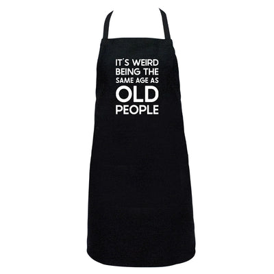 Annabel Trends - Screen Print Apron - IT'S WEIRD