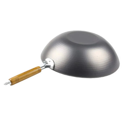 Summit Iron Hammered Beijing Flat-Bottom Wok Pan "Made in Japan"