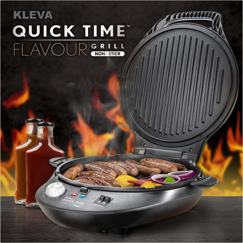 QuickTime Flavour Grill™ Superior Dual Heating & Removable Deep Pan