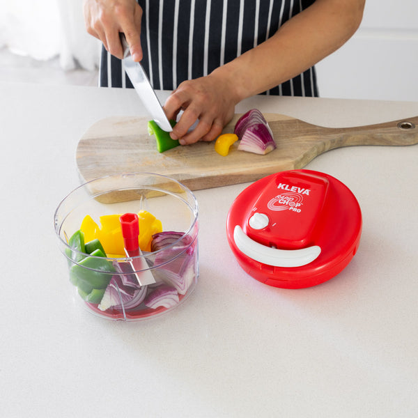 KLEVA Rapid Chop PRO - Dual Speed, Food Chopper & Dicer With Large Family Capacity