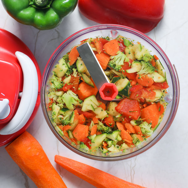 KLEVA Rapid Chop PRO - Dual Speed, Food Chopper & Dicer With Large Family Capacity