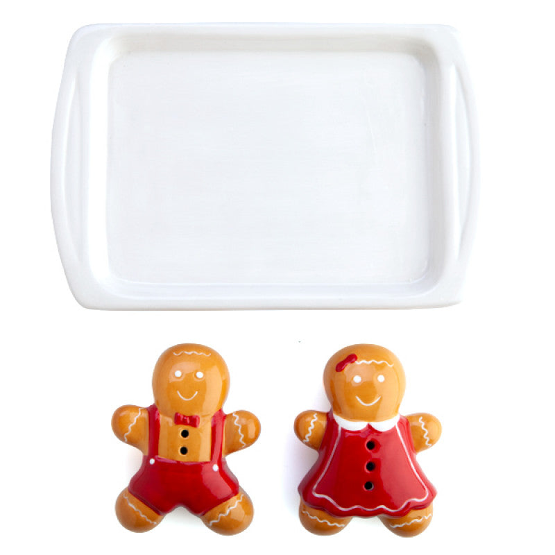 Flavour Mates Gingerbread Salt & Pepper Set