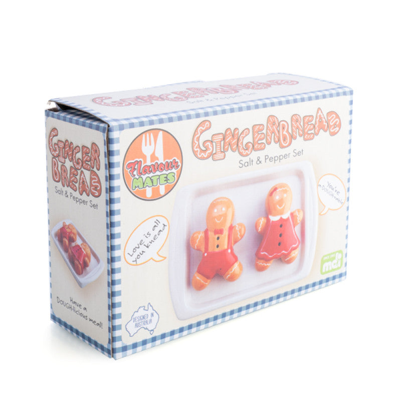 Flavour Mates Gingerbread Salt & Pepper Set