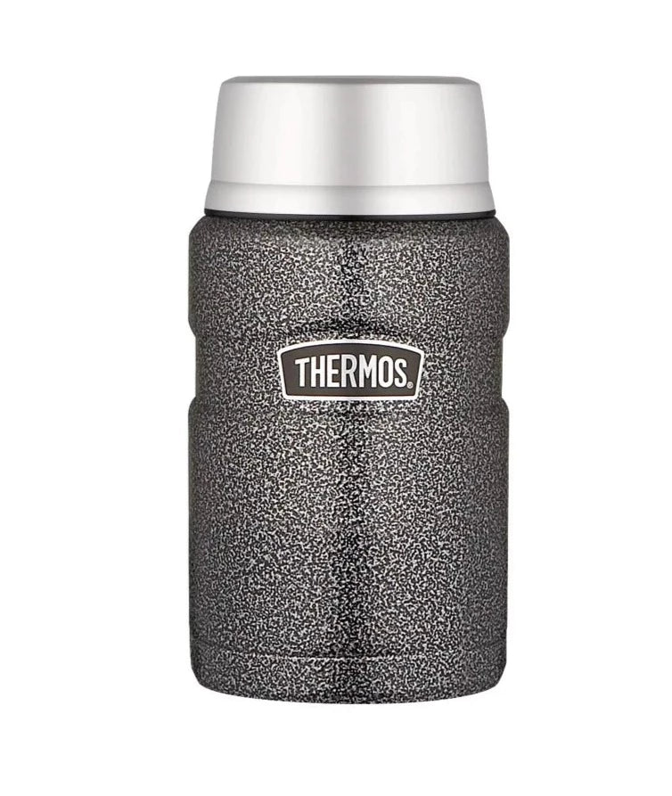 Thermos Stainless King Insulated Food Jar 710ml Hammertone