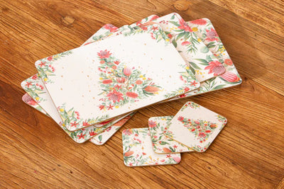 Twinkling Blooms 6pk Coaster