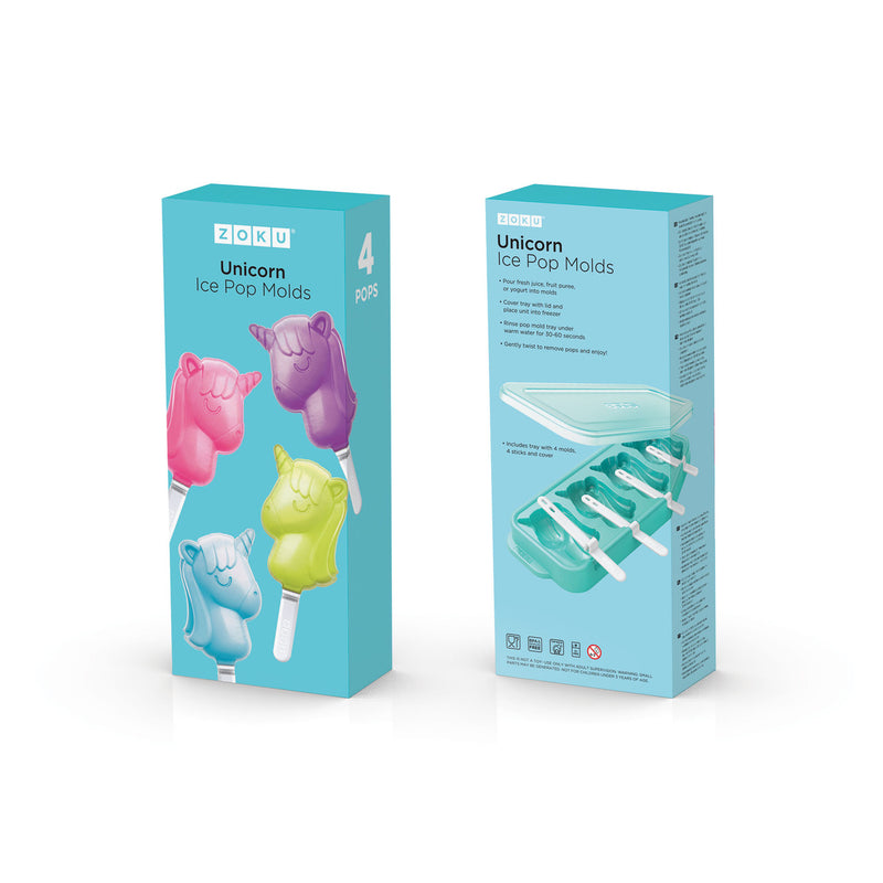 Zoku Unicorn Ice Pop Moulds