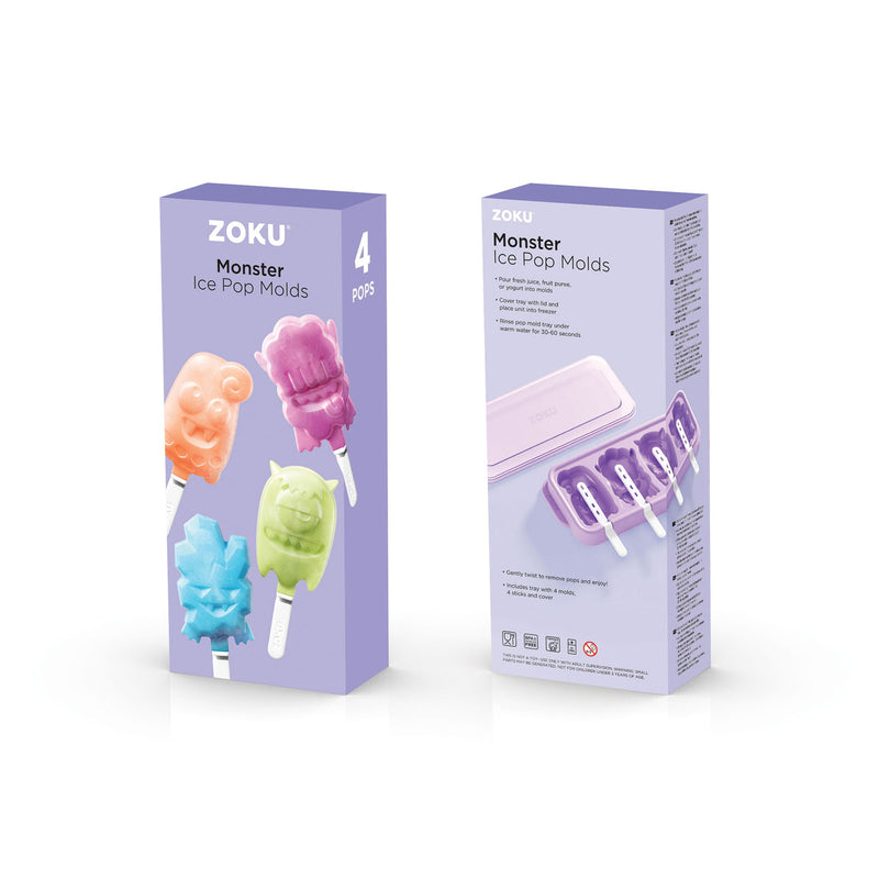 Zoku Monster Ice Pop Moulds