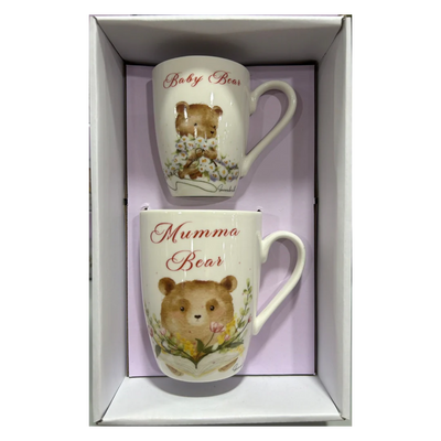 Mini Me Bear 2 Piece Mug Gift Set