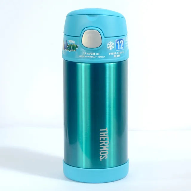 Thermos FUNtainer® Stainless Steel Vacuum Insulated Drink Bottle 355ml Teal