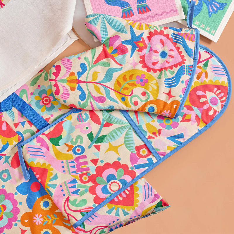 Annabel Trends - Oven Mitt - Single - Cotton - Fiesta