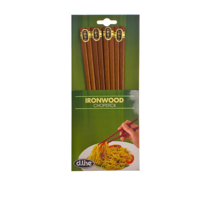 D.LINE IRONWOOD CHOPSTICKS SET 4