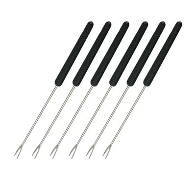 Swissmar Meat Fondue Forks Set X6 BLACK