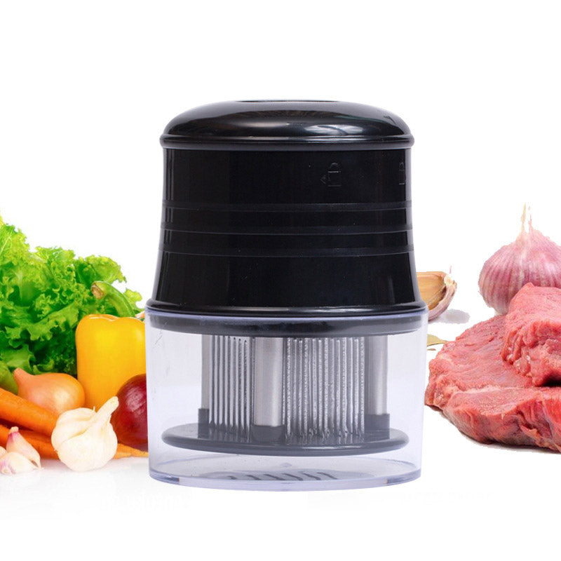 Meat Tenderizers 56-Pin Bladed S/S Meat Spring-loaded