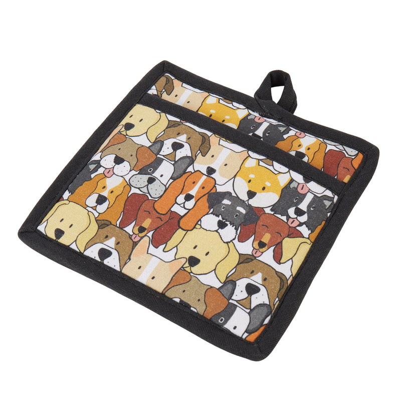 The Dog Collective Pot Holder Multi-Coloured 20x20cm