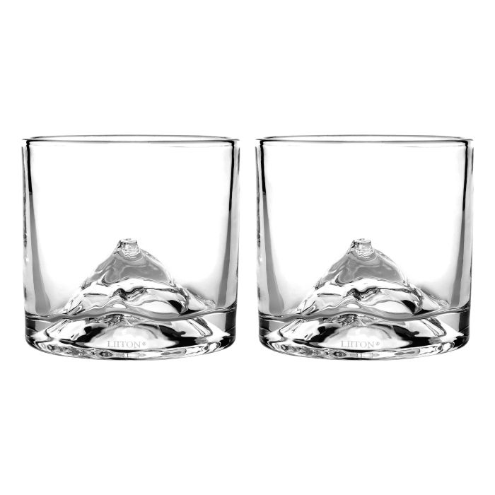 LIITON - FUJI GLASSES (SET OF 2) CLEAR - 260ML