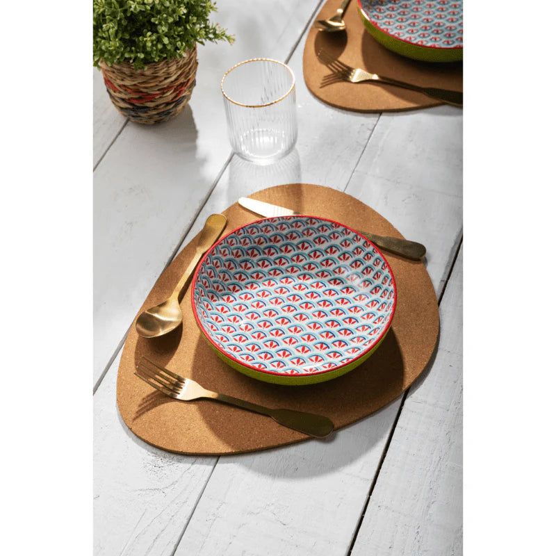 Mikasa Coupe Pasta Dinner Bowl 21cm Geometric Line