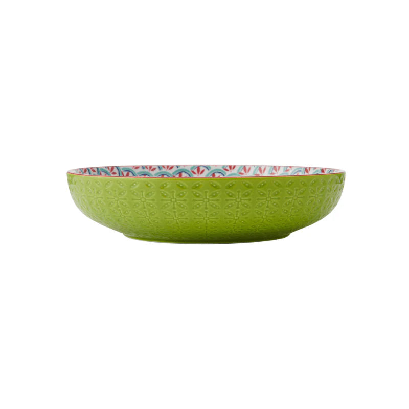 Mikasa Coupe Pasta Dinner Bowl 21cm Geometric Line