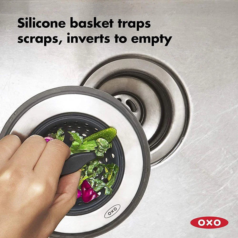 Oxo - 2-in-1 Sink Strainer & Stopper