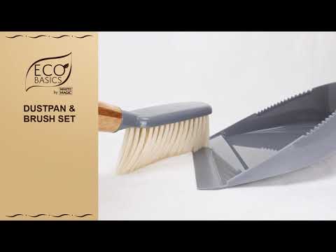 White Magic - Eco Basics Dustpan & Brush Set