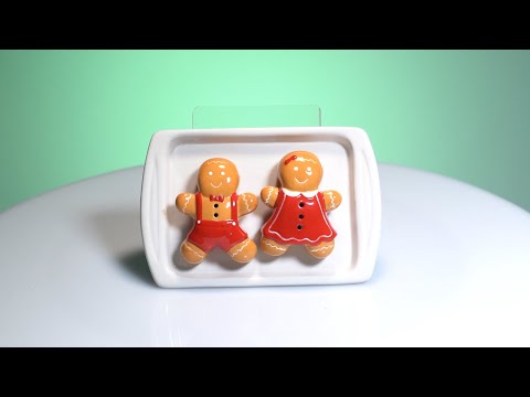 Flavour Mates Gingerbread Salt & Pepper Set