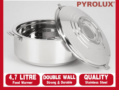 PYROLUX Stainless Steel Food Warmer 4.7L