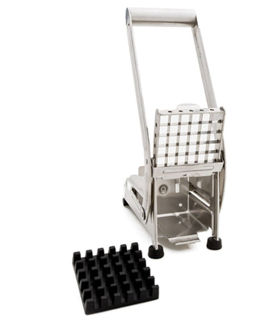 Savannah Stainless Steel Duo Potato Chipper Stainless Steel & Black