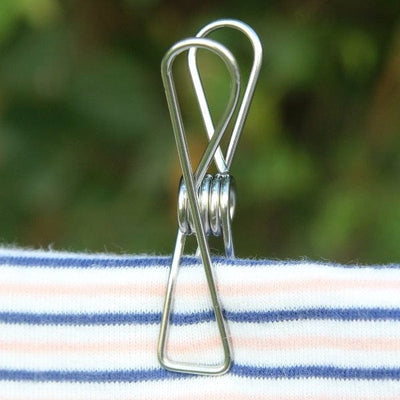 D.Line -  Stainless Steel Wire Pegs In Hemp Bag Pack 36