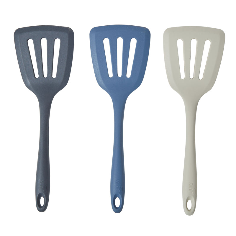 Zeal - Cosy Silicone Slotted Turner 3 Asst Colours